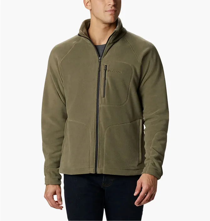Кофта мужская Columbia Fast Trek Ii Full Zip Fleece Olive AM3039-397