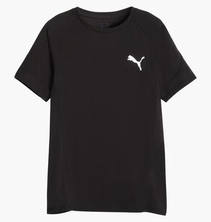 Футболка детская Puma Evostripe Youth Tee Black 676276-01