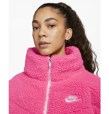 Куртка жіноча Nike Sportswear Therma-Fit City Series Sherpa Down Puffer Jacket Pink Dq6869-639