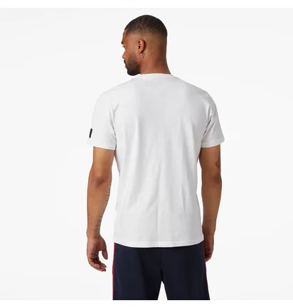 Футболка мужская Helly Hansen Rwb Graphic T-Shirt White 53763-001