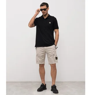 Поло мужское Stone Island Cotton Black L1S152200008-S0017-V0020