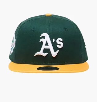 Кепка унісекс NEW ERA Tc 950 Athletics Green/Yellow 60565156