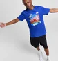 Футболка чоловіча Nike Air Space T-Shirt Blue HJ5468-480