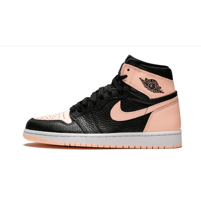 Кроссовки мужские Air Jordan 1 Retro High Og Black/Peach 555088-081
