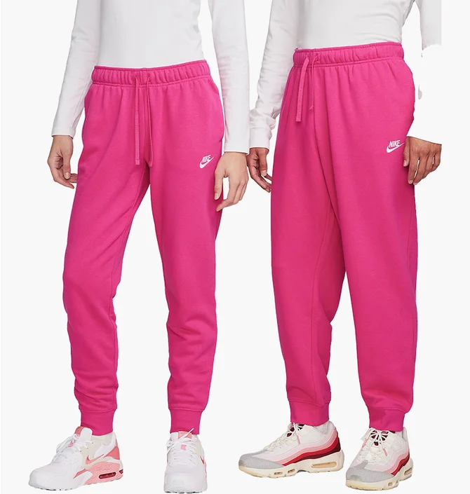 Штани жіночі Nike Sportswear Club Fleece Mid-Rise Joggers Pink DQ5191-615