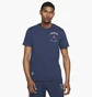 Футболка чоловіча Air Jordan Psg X Paris Saint-Germain Logo Blue DB6514-410