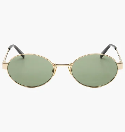 Солнцезащитные очки женские SAINT LAURENT Green/Gold SL-692-003-55
