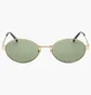 Солнцезащитные очки женские SAINT LAURENT Green/Gold SL-692-003-55