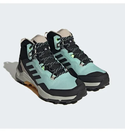 Кроссовки женские Adidas Terrex Ax4 Mid Gore-Tex Hiking Shoes Black/Light Blue IF4850