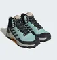Кроссовки женские Adidas Terrex Ax4 Mid Gore-Tex Hiking Shoes Black/Light Blue IF4850