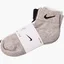 Шкарпетки унісекс Nike Cushion Quarter Training (3 пари, утеплені) Black/Grey/White SX4926-901