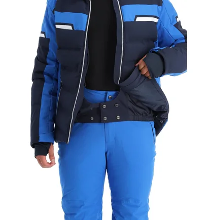 Куртка мужская CMP Jacket Zip Hood Blue 33W0887-N950