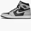 Кроссовки мужские Air Jordan 1 High Og Black/Grey 555088-035