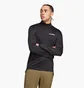 Лонгслив мужской Adidas Terrex Multi Half-Zip Long Sleeve Tee Black Ht9501