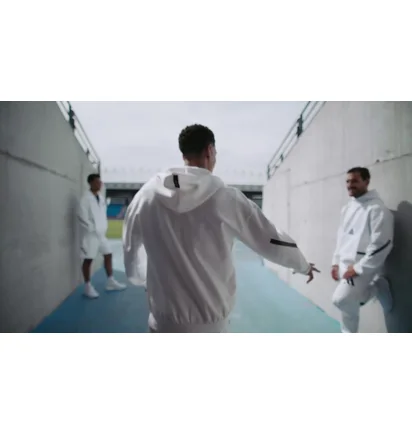 Штаны мужские Adidas Z.N.E. Tracksuit Bottoms White JF2449