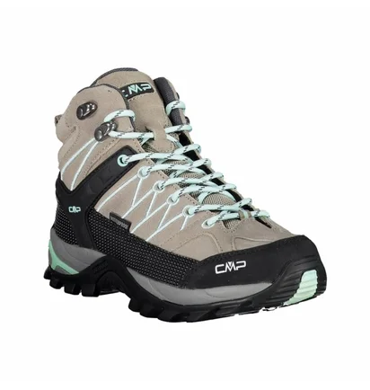 Ботинки женские CMP Rigel Mid Wp Beige/Black 3Q12946-03PG
