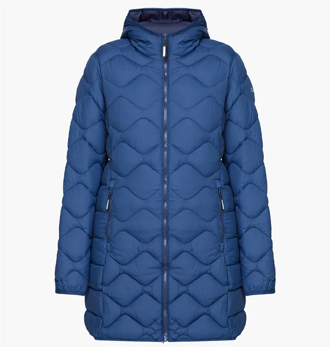 Куртка детская Cmp Kid G Coat Fix Hood Blue 32Z1145-M928