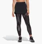 Штаны женские Adidas Tennis New York 2-In-1 7/8 Tights Brown Ht3403