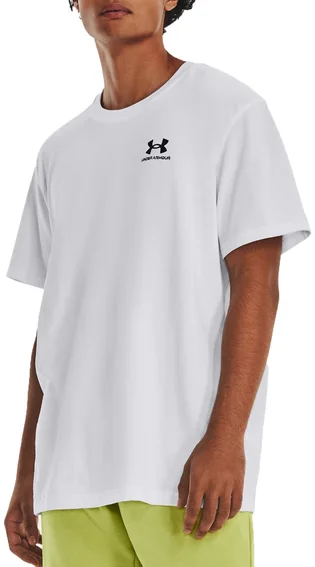 Футболка чоловіча Under Armour Logo Emb Heavyweight Ss-Wht White 1373997-100