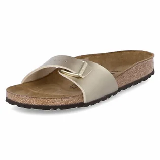 Тапочки жіночі BIRKENSTOCK Madrid Metallic/Yellow 1016107