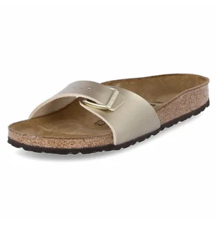 Тапочки жіночі BIRKENSTOCK Madrid Metallic/Yellow 1016107
