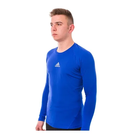 Термобілизна чоловіча Adidas Baselayer Alphaskin Ls Top Blue Cw9488