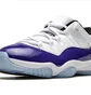 Кросівки жіночі Air Jordan 11 Low Wmns White/Violet AH7860-100