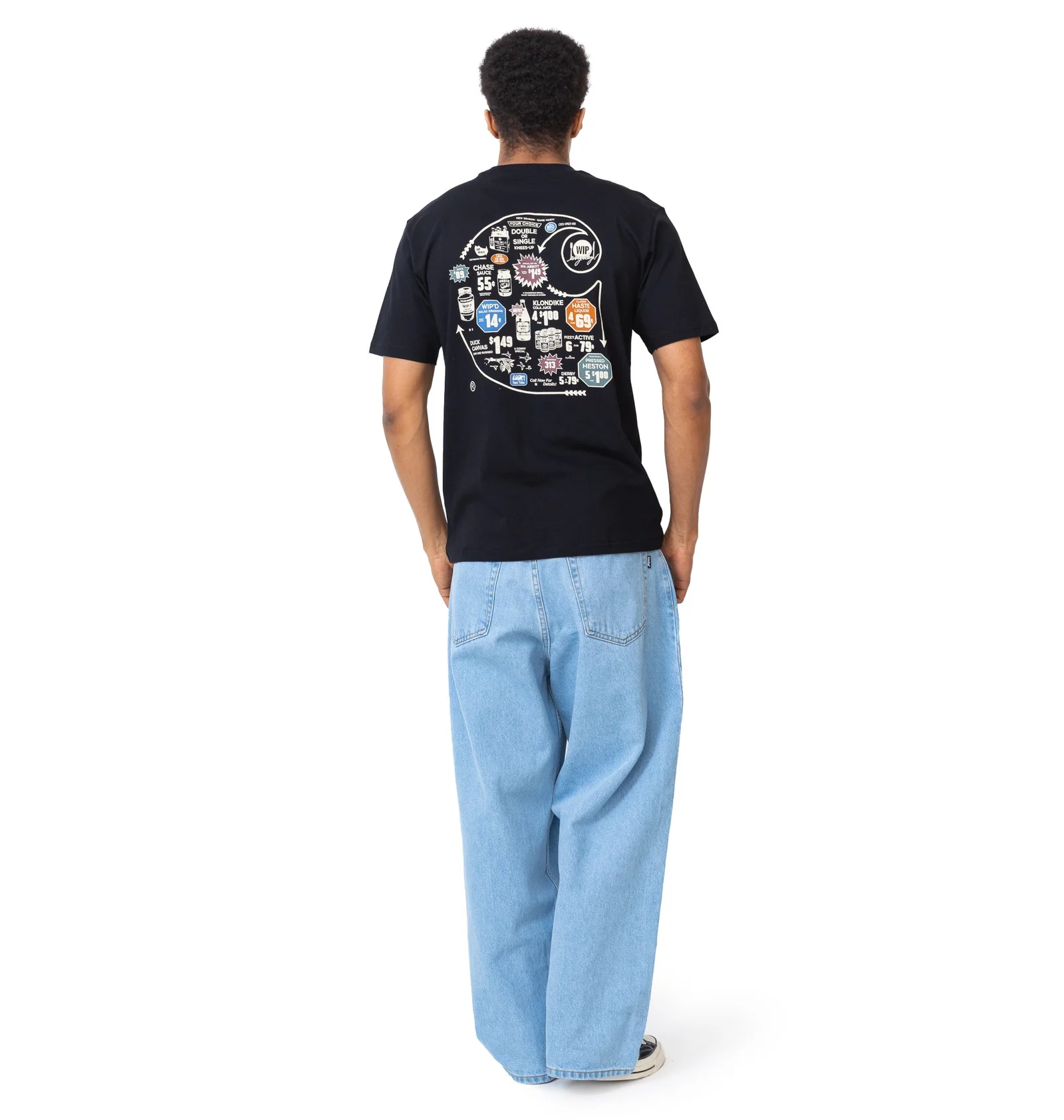 ᐉ Футболка унисекс Carhartt WIP Catalogue C Logo Black I034761