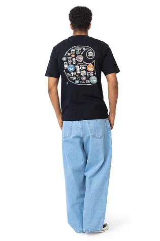 Футболка унісекс Carhartt WIP Catalogue C Logo Black I034761.89XX