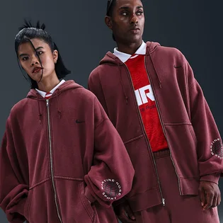 Толстовка унисекс Nike Martine Rose Full-Zip Bordo HM9029-613
