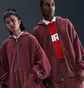 Толстовка унисекс Nike Martine Rose Full-Zip Bordo HM9029-613