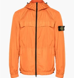 Вітровка чоловіча Stone Island Garment Dyed Hooded Lightweight Orange 801540922-V0032