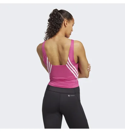 Майка жіноча Adidas Train Icons 3-Stripes Tank Top Pink HS2385