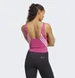 Майка жіноча Adidas Train Icons 3-Stripes Tank Top Pink HS2385