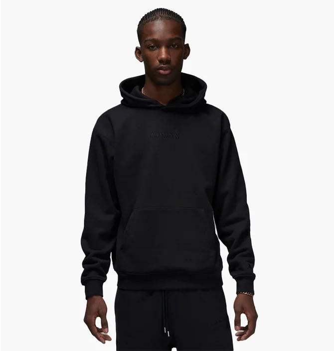Худі чоловіче Air Jordan Wordmark MenS Fleece Hoodie Black FJ1966-010