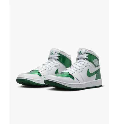 Кроссовки мужские Air Jordan Air I High G White/Green DQ0660-130