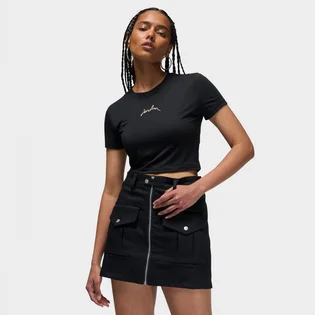 Футболка женская Air Jordan Slim Cropped Graphic T-Shirt Black FN5720-010