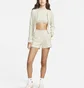 Шорты женские Nike Sportswear Chill Knit High-Waisted Slim 3 Ribbed Shorts Beige FN3674-104