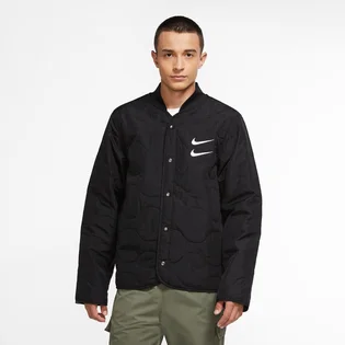 Куртка мужская Nike M Nsw Swoosh Jkt+ Quilted Black Cu3922-010