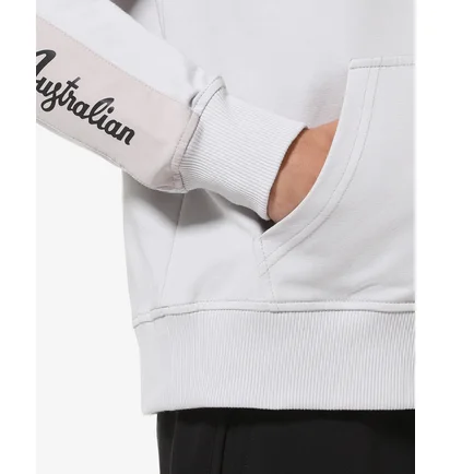 Худи мужское AUSTRALIAN City Fleece-Slam Hoodie Grey LSUFE0018-733