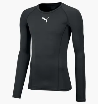 Термобелье детское Puma Liga Baselayer Black 655921-03
