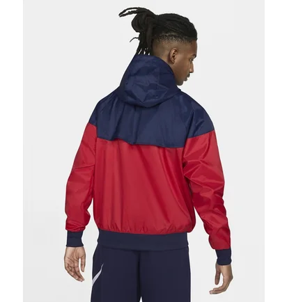 Вітровка чоловіча Nike Sportswear Windrunner Mens Hooded Jacket Blue/Red DA0001-657