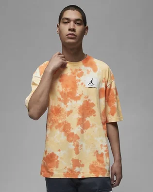Футболка мужская Air Jordan Essentials MenS Oversized Graphic T-Shirt Orange/Beige DX9583-112