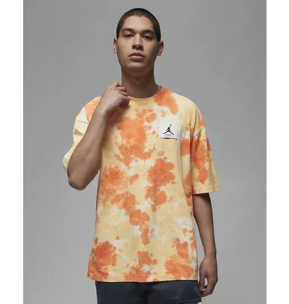 Футболка чоловіча Air Jordan Essentials MenS Oversized Graphic T-Shirt Orange/Beige DX9583-112