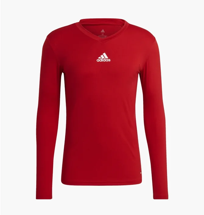 Лонгслив детский Adidas Junior Alphaskin Ls Red Cw7321