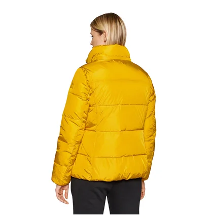 Пуховик жіночий CMP Woman Jacket Zip Hood Yellow 31K2836-R409