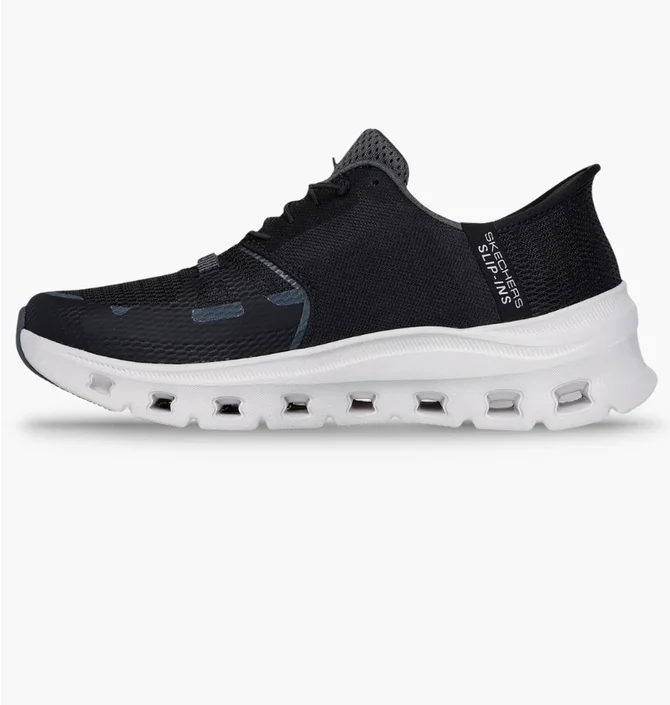 Кросівки жіночі Skechers Slip-Ins Black 150420-BKCC
