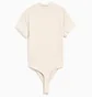 Боди женское Nike W Nsw Nk Chll Knt Ss Bdyst Beige FV8994-104