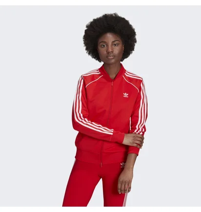 Кофта женская Adidas Sst Tracktop Pb Red H18189