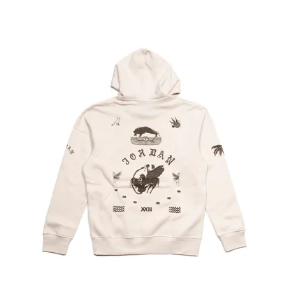 Худи мужское Air Jordan Artist Series Pullover Hoodie Beige DX9706-030